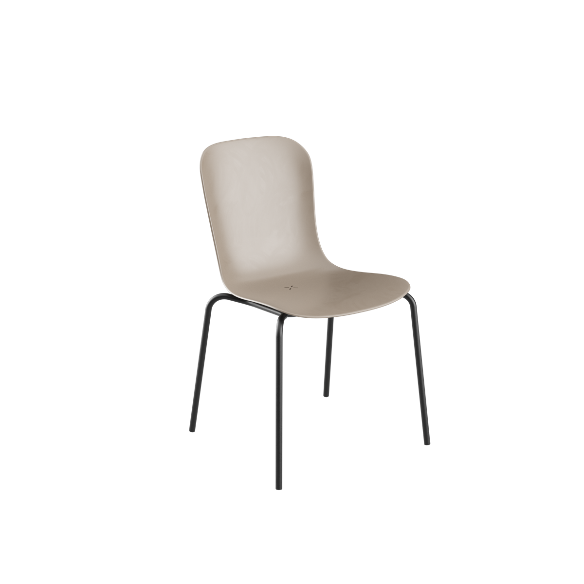 SACKit Patio Chair no. One S1 i taupe og sort stålramme